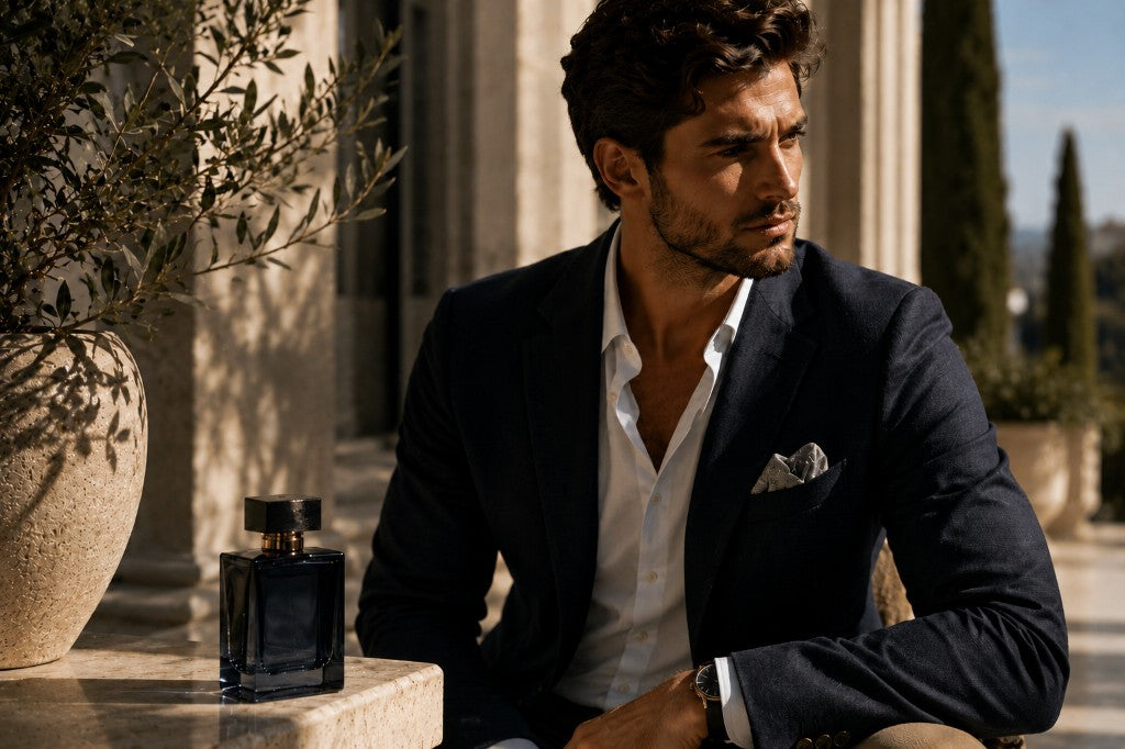 Men's luxury Eau de Parfum by Axiom Aromas — bold, sophisticated fragrances for him